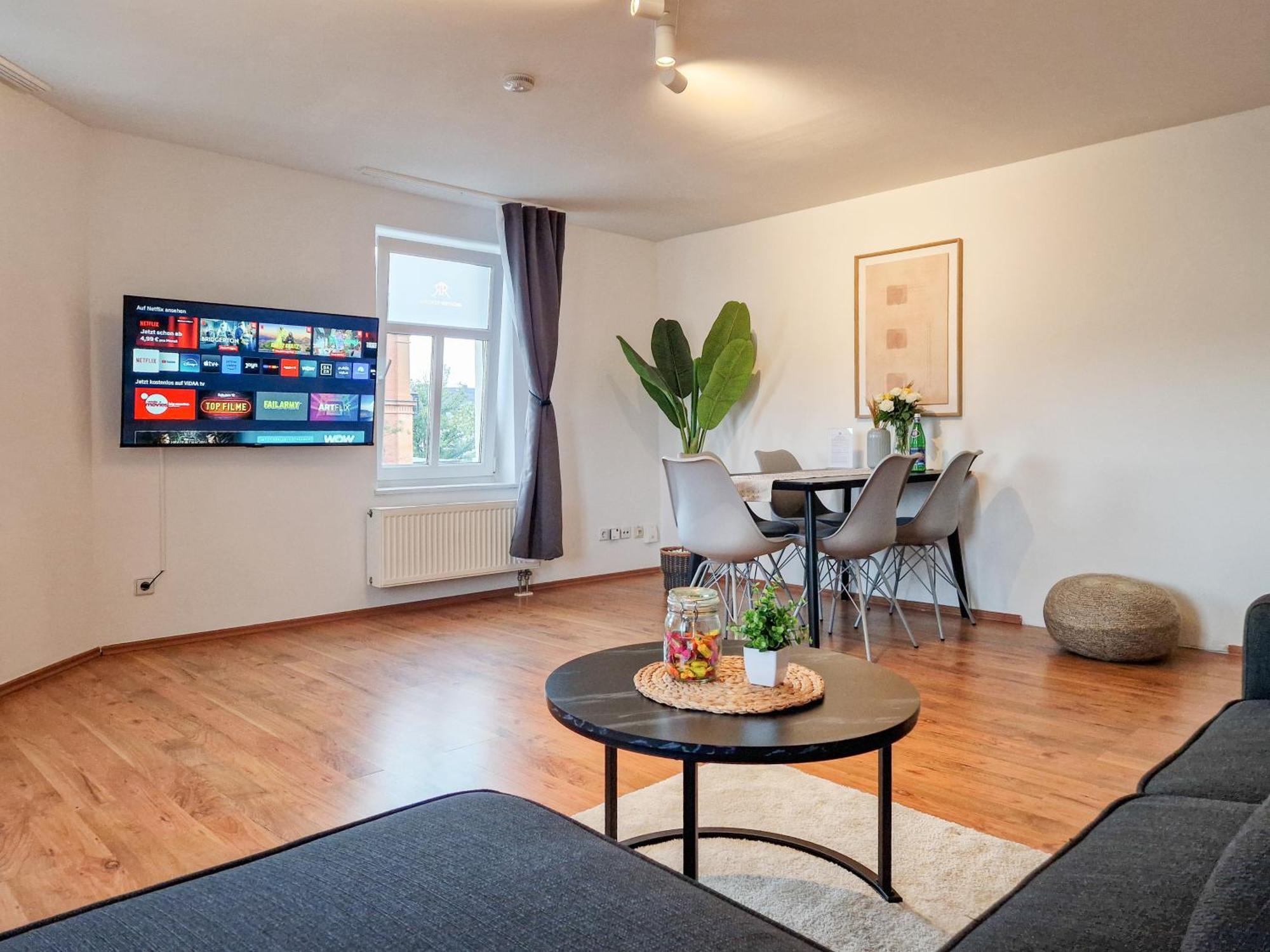 Rr - New - Apartments Kappel - 85Qm - Lift - Wifi 켐니츠 외부 사진
