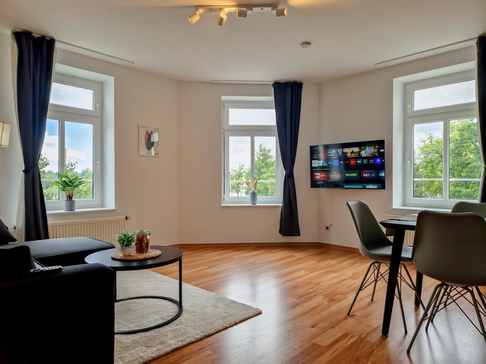 Rr - New - Apartments Kappel - 85Qm - Lift - Wifi 켐니츠 외부 사진