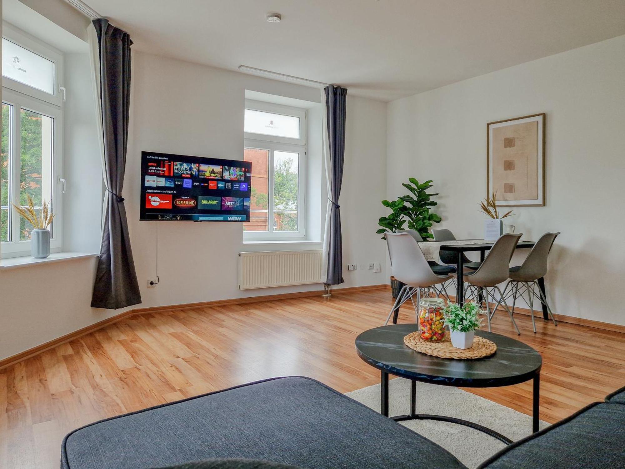 Rr - New - Apartments Kappel - 85Qm - Lift - Wifi 켐니츠 외부 사진
